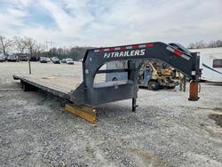 Salvage trucks for sale at Loganville, GA auction: 2023 PJ Flatbed Trailer