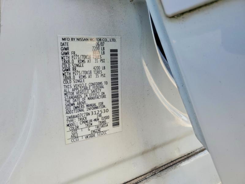 2008 Nissan Titan xe