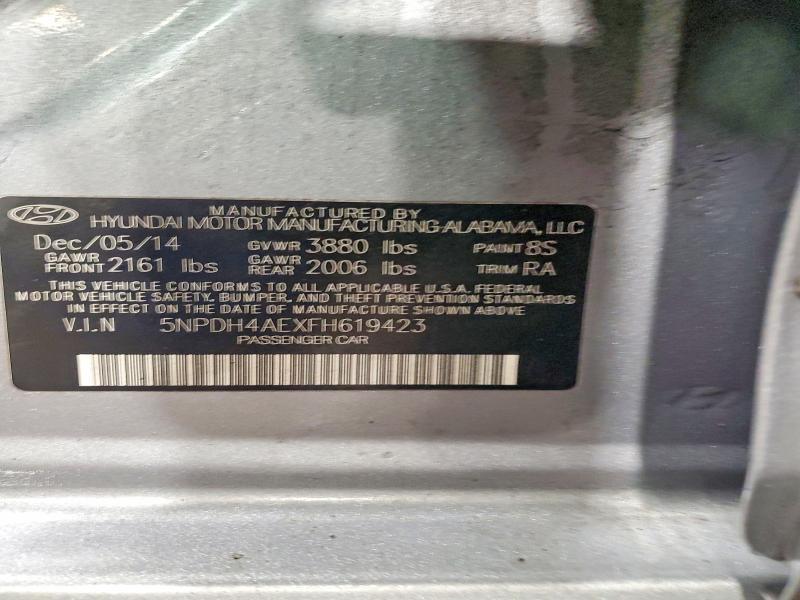 2015 Hyundai Elantra Limited