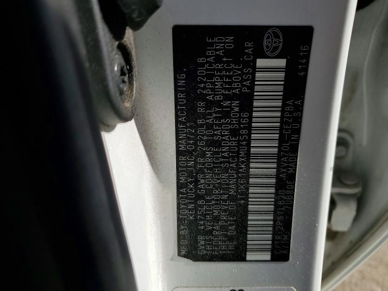 2021 Toyota Camry xse