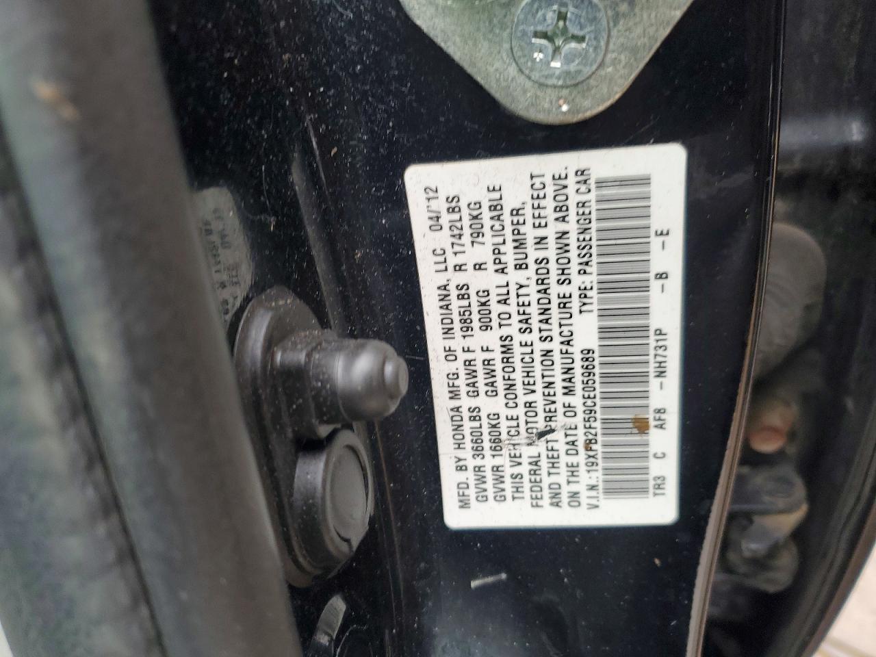 2012 Honda Civic lx
