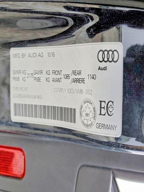 2017 Audi A4 Progressiv