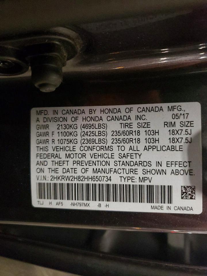 2017 Honda Cr-v exl