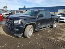 Salvage trucks for sale at Woodhaven, MI auction: 2018 GMC Sierra K1500 SLT