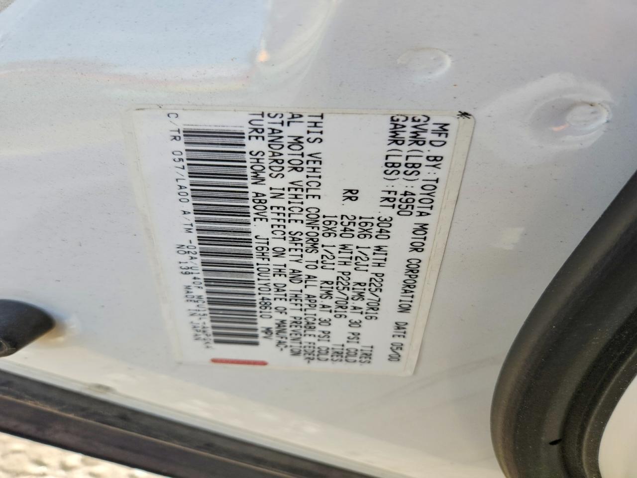 2000 Lexus Rx 300