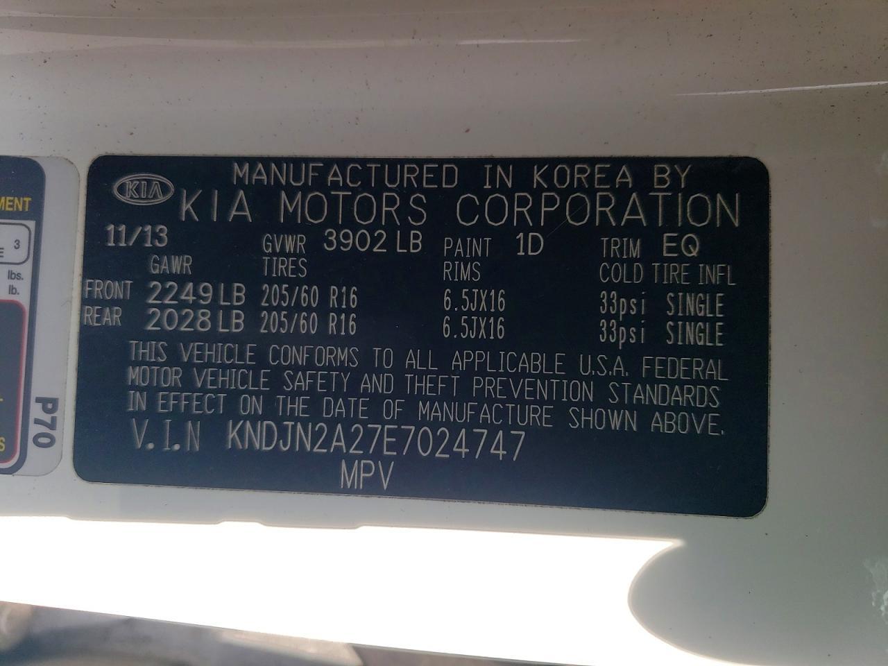 2014 KIA Soul Base