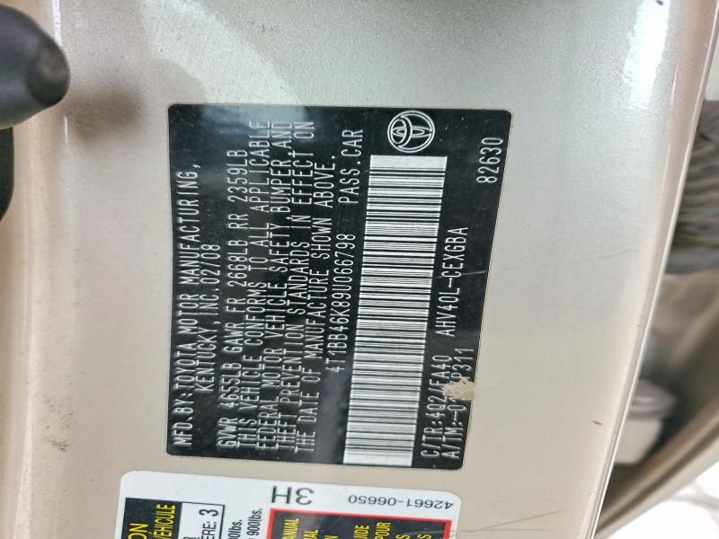 2009 Toyota Camry Hybrid