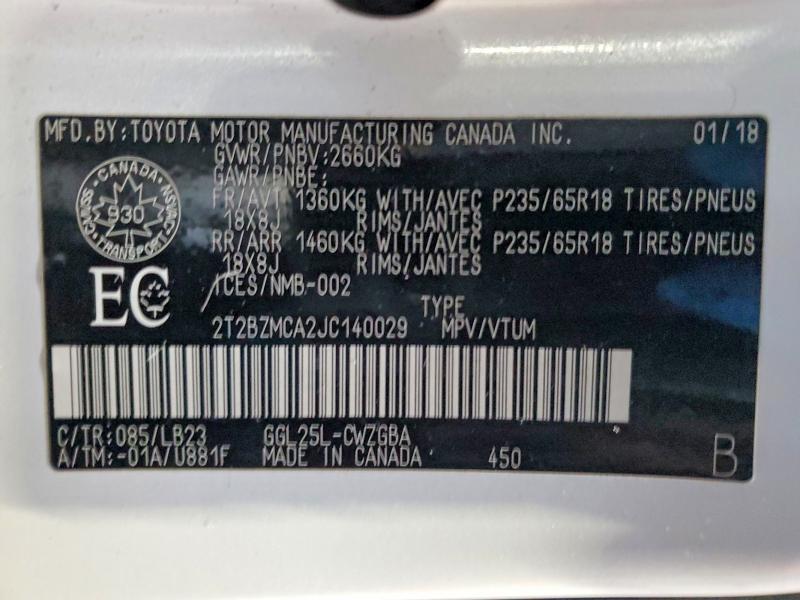 2018 Lexus Rx 350 Base