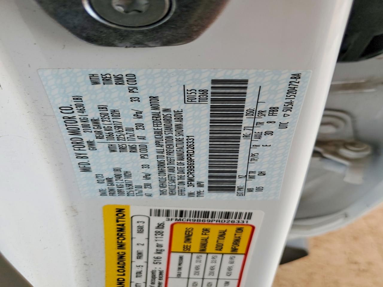 2023 Ford Bronco Sport big Bend