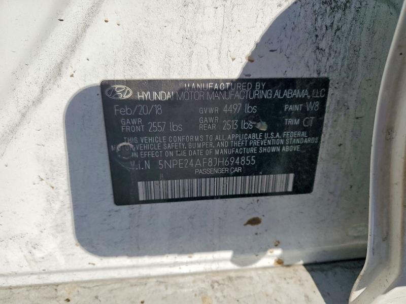 2018 Hyundai Sonata se