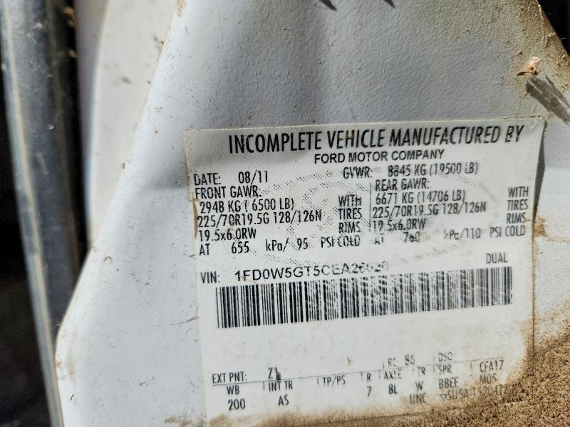 2012 Ford F550 Super Duty Dump Truck