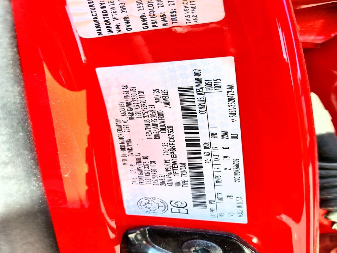 2019 Ford F150 Supercrew