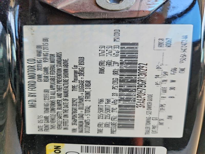 2016 Ford Fusion se