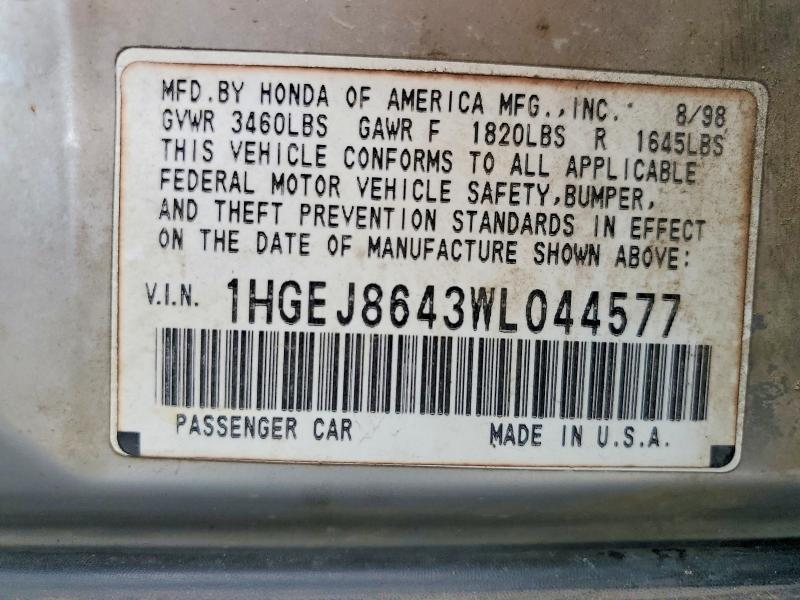 1998 Honda Civic ex
