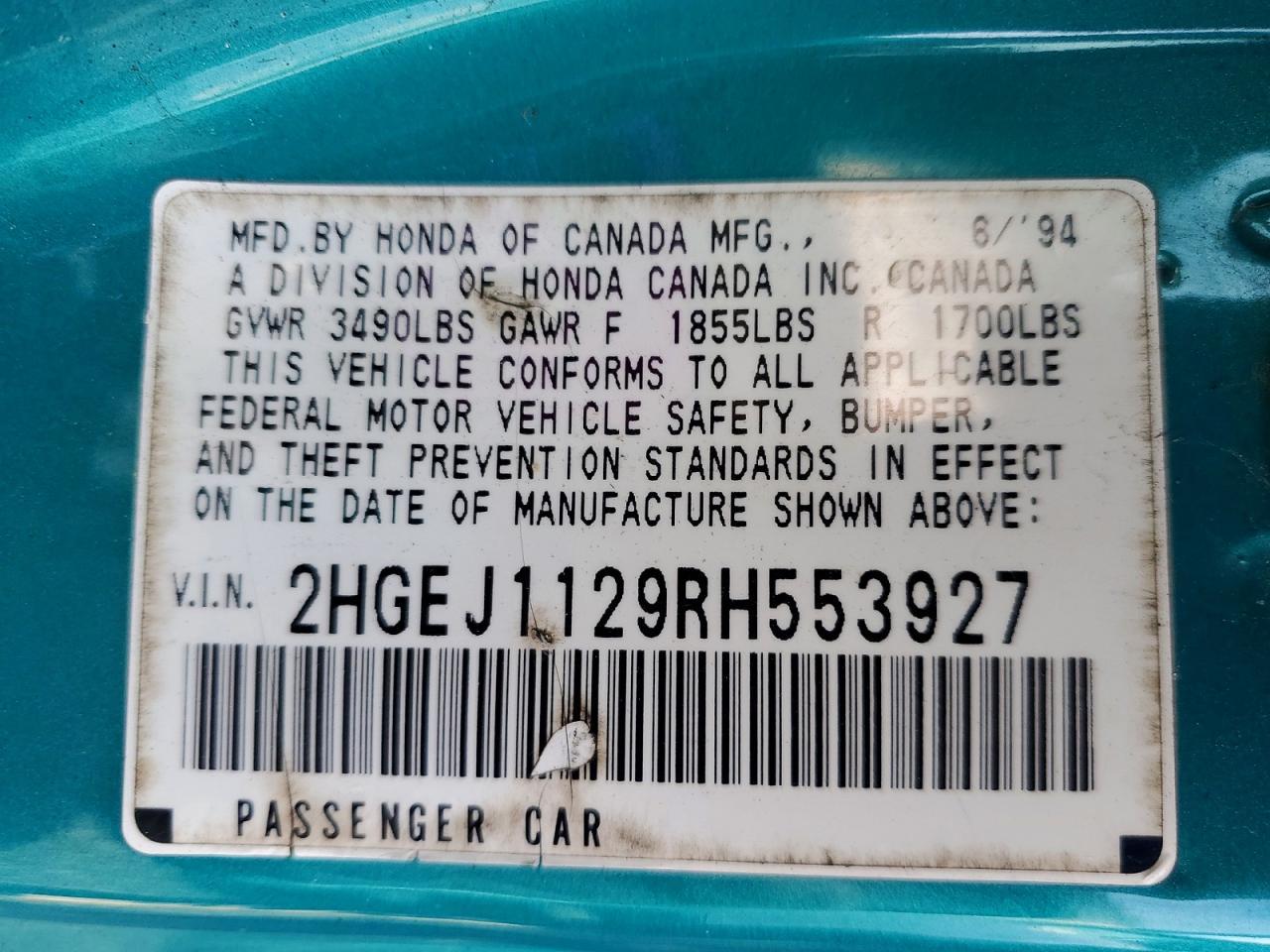 1994 Honda Civic ex