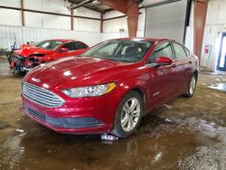 Ford salvage cars for sale: 2018 Ford Fusion se Hybrid