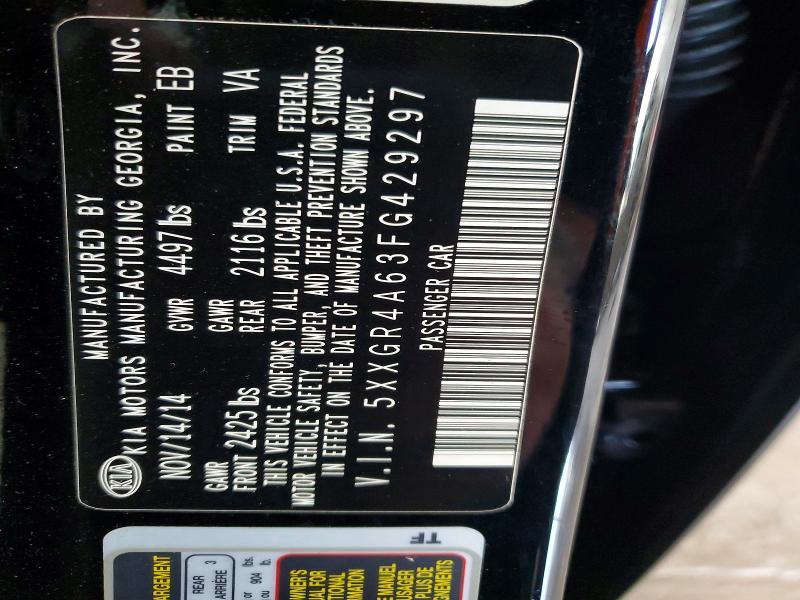 2015 KIA Optima sxl Turbo