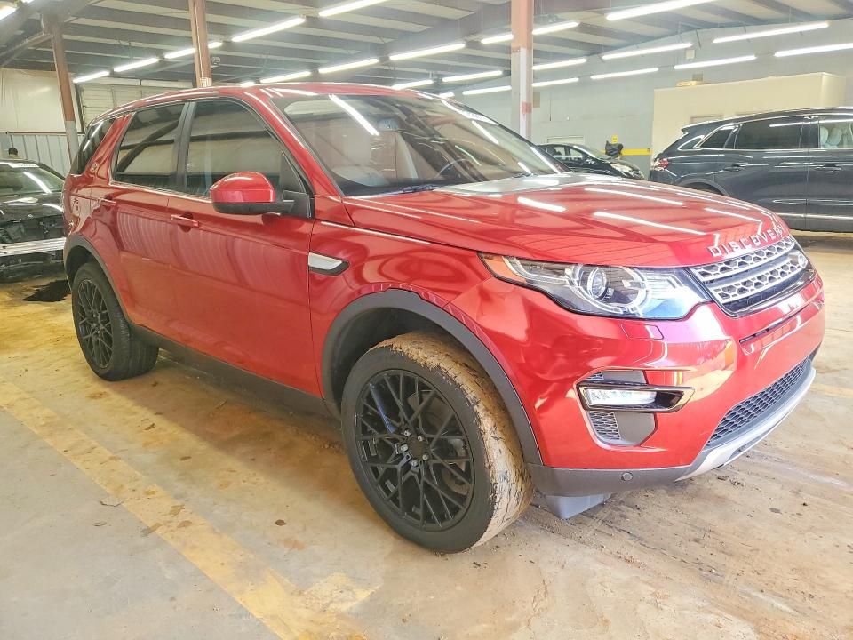 2017 Land Rover Discovery Sport hse