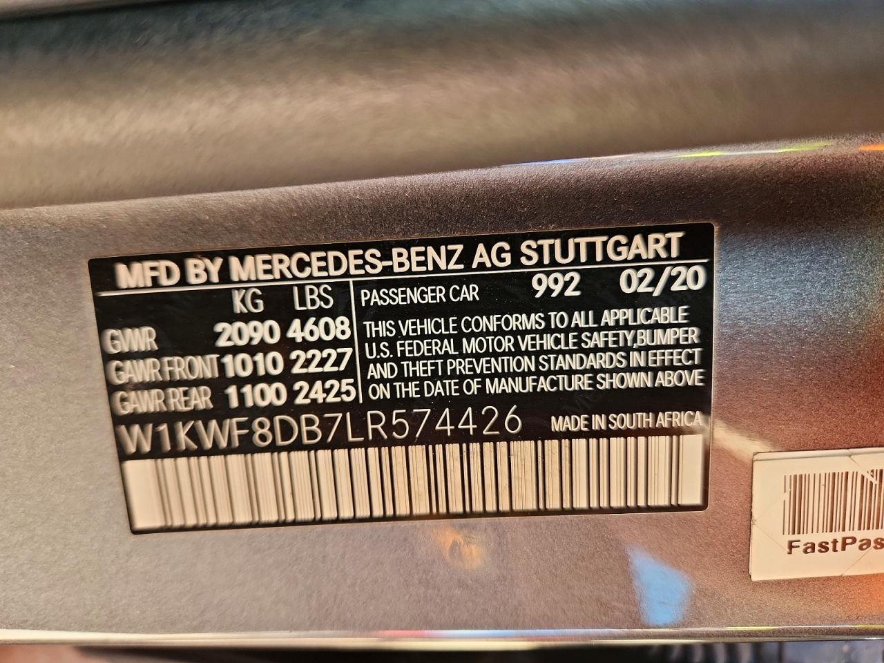 2020 Mercedes-Benz C300