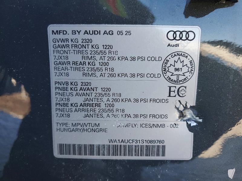 2025 Audi Q3 Premium 40