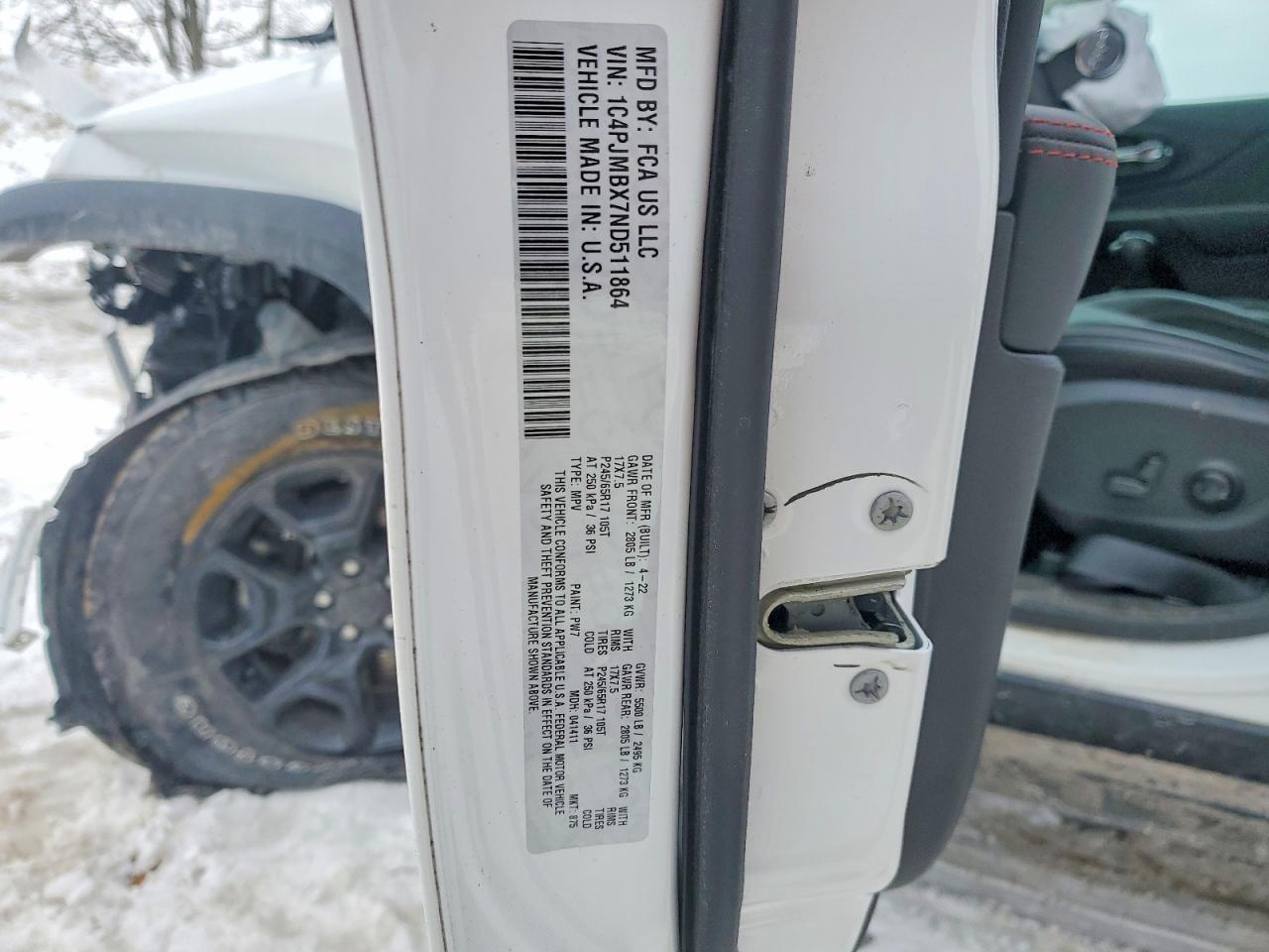 2022 Jeep Cherokee Trailhawk