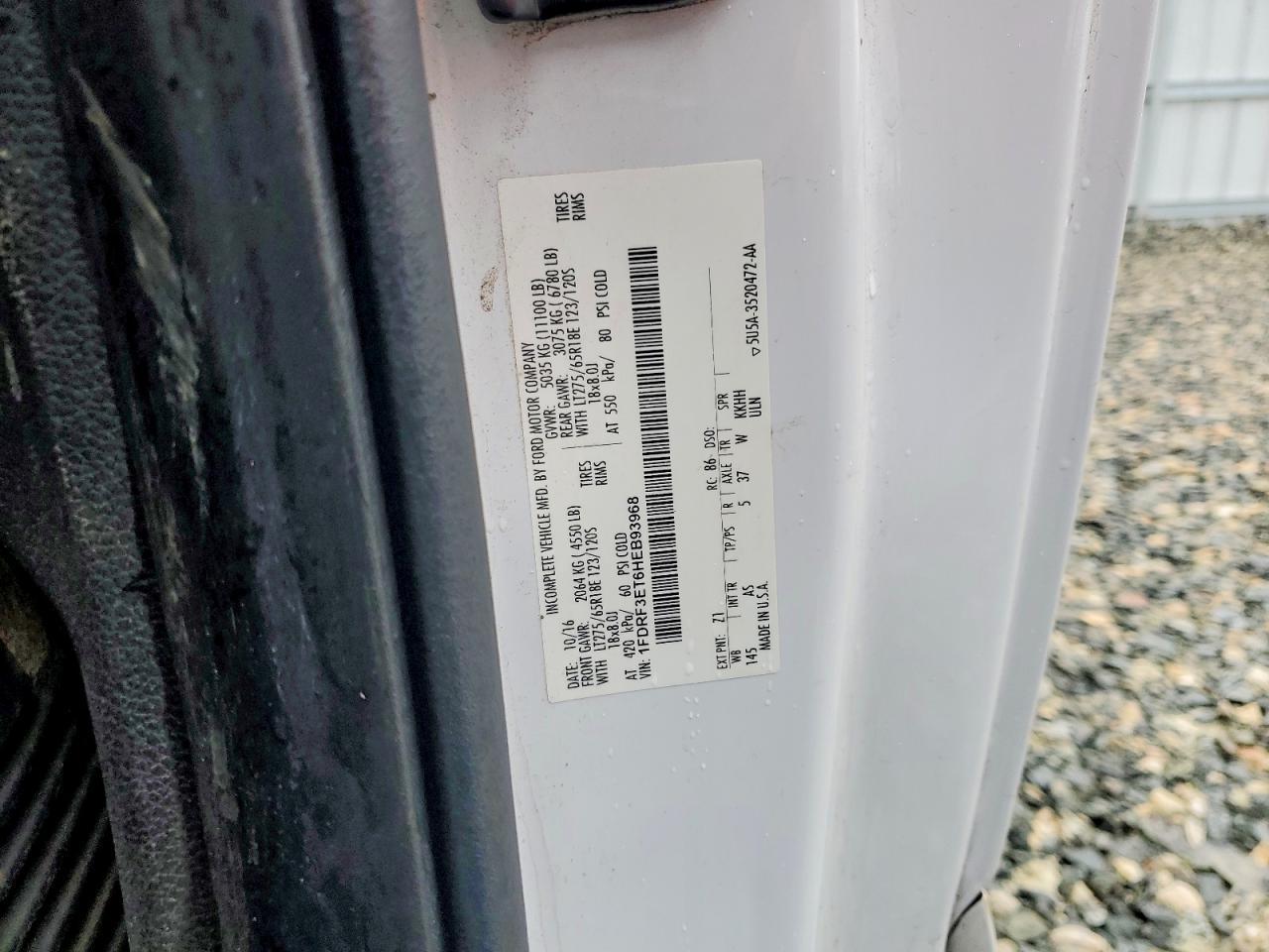 2017 Ford F350 Super Duty Utility / Service Truck