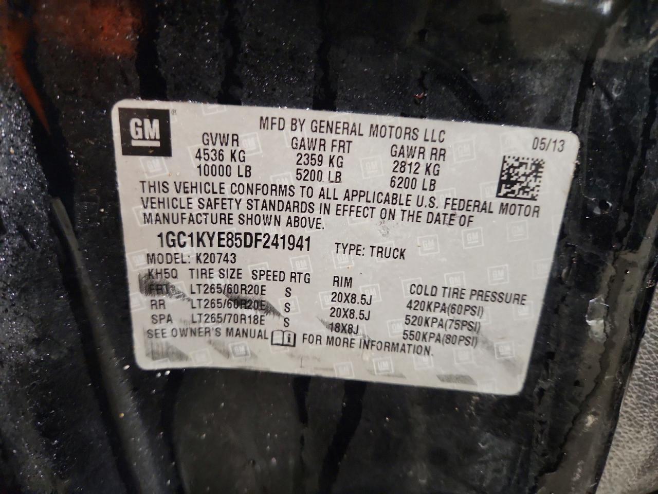 2013 Chevrolet Silverado K2500 Heavy Duty LTZ