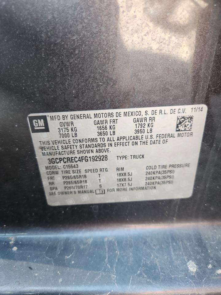 2015 Chevrolet Silverado C1500 LT