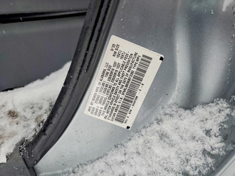 2006 Honda Odyssey exl