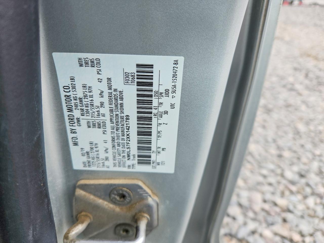 2019 Ford Transit Connect XLT