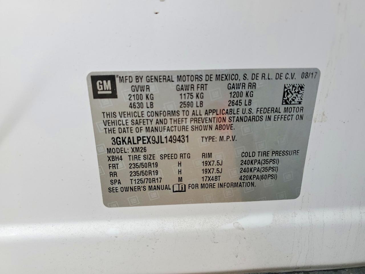 2018 GMC Terrain slt