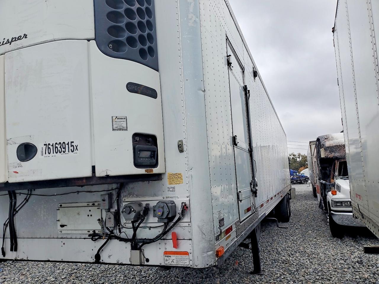 2016 Utility VS2RA Refrigerated Van Trailer