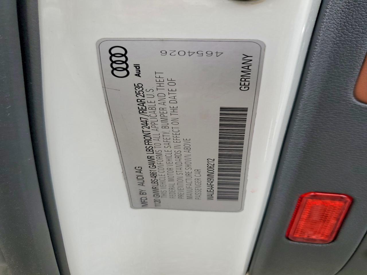 2021 Audi A4 Premium Plus 45
