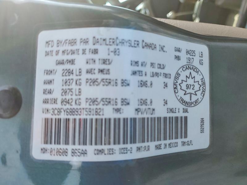2003 Chrysler Pt Cruiser Limited