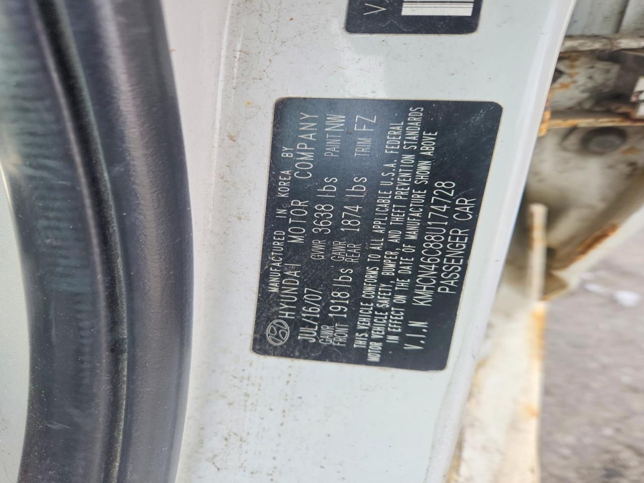 2008 Hyundai Accent gls