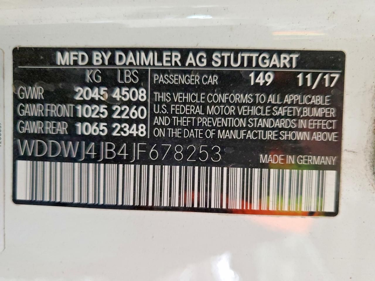 2018 Mercedes-Benz C300