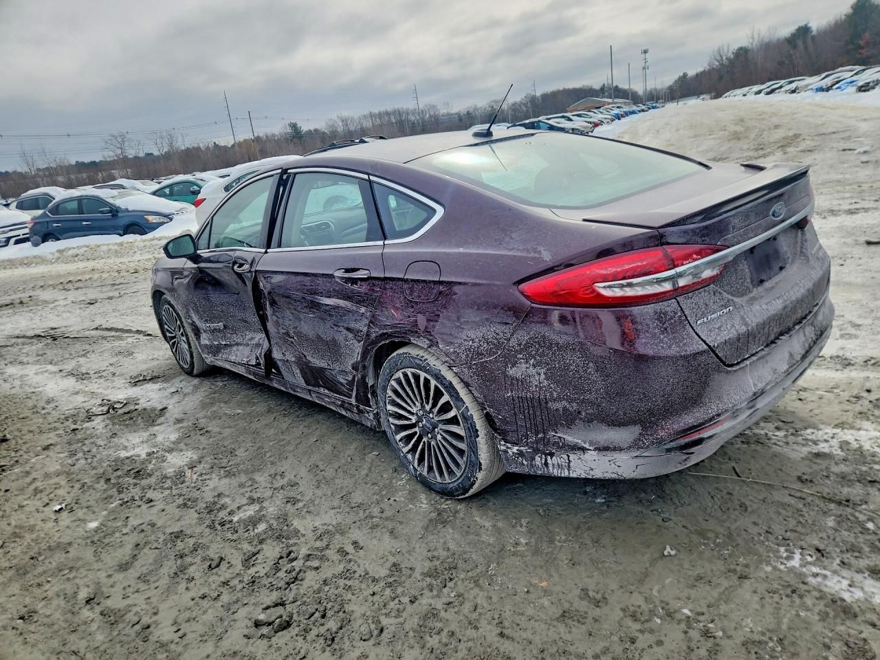 2018 Ford Fusion Titanium/platinum hev