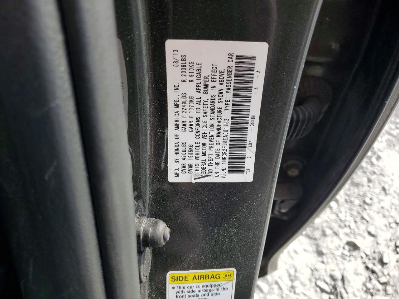 2014 Honda Accord lx