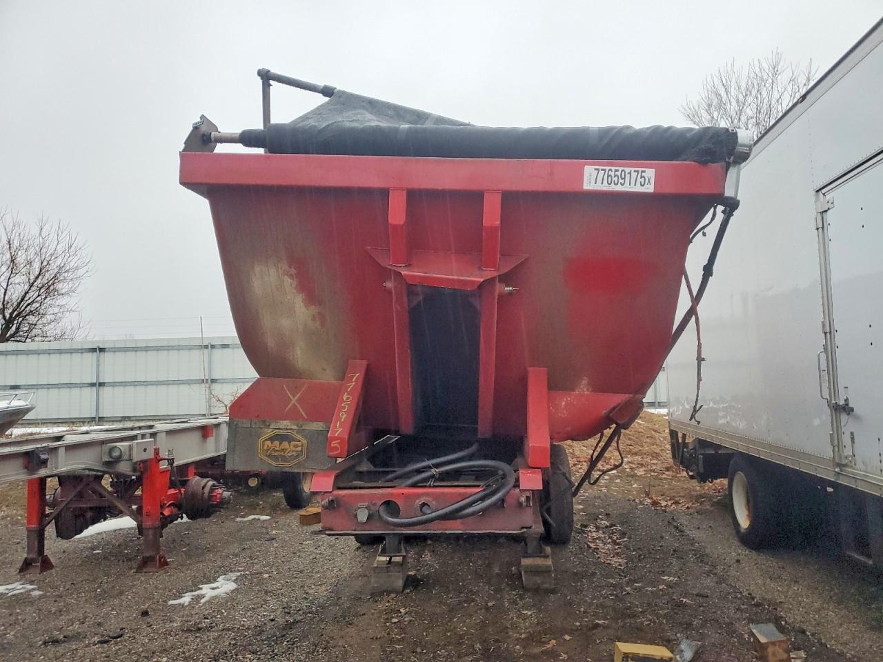 1978 Urwi Unknown-END Dump Trailer