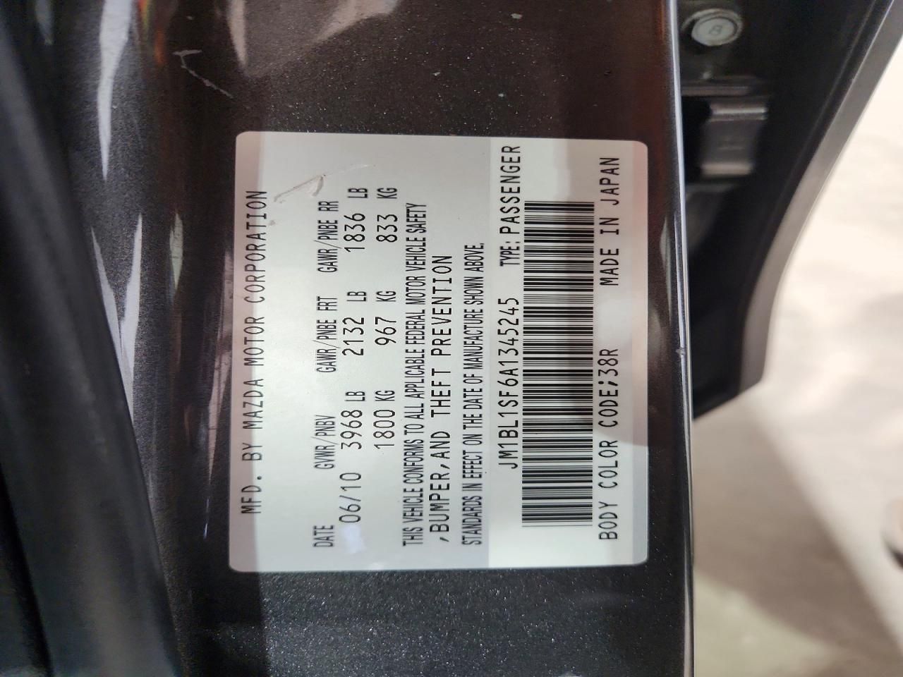 2010 Mazda 3 I