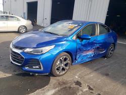 Chevrolet Cruze Vehiculos salvage en venta: 2019 Chevrolet Cruze lt