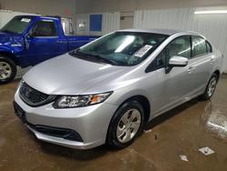 2015 Honda Civic lx en venta en Elgin, IL