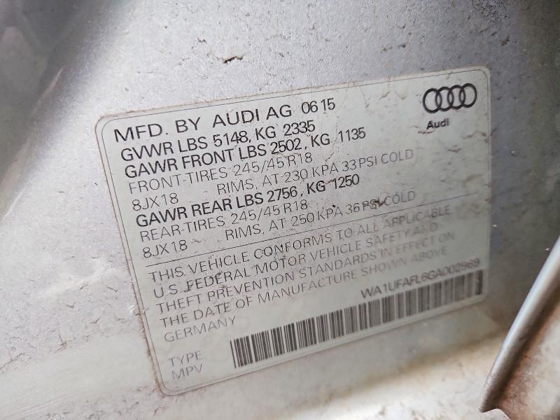 2016 Audi A4 Allroad Premium Plus
