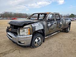 Salvage trucks for sale at Conway, AR auction: 2013 Chevrolet Silverado K3500 LTZ