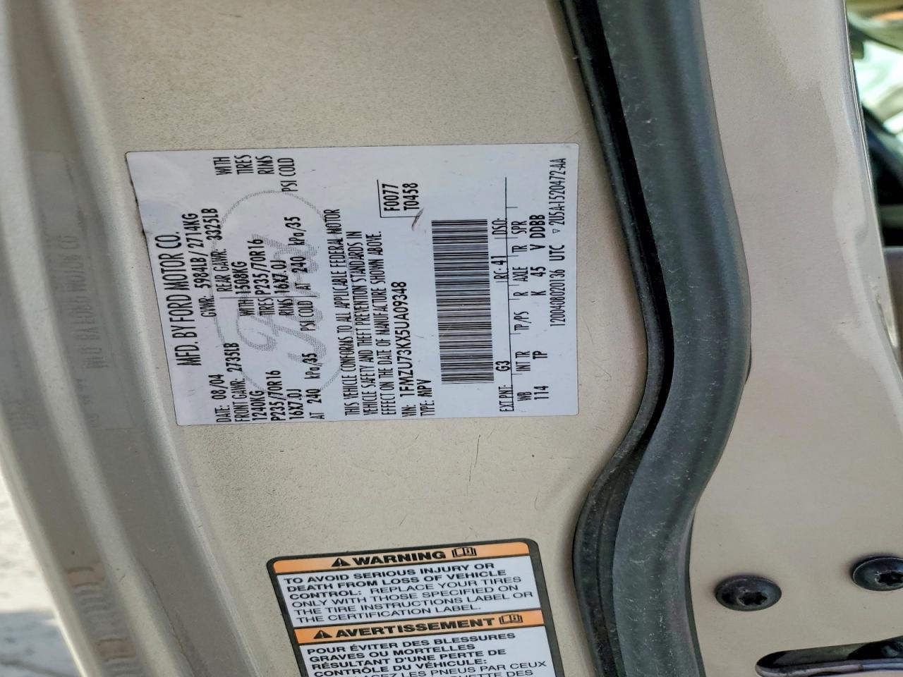 2005 Ford Explorer xlt