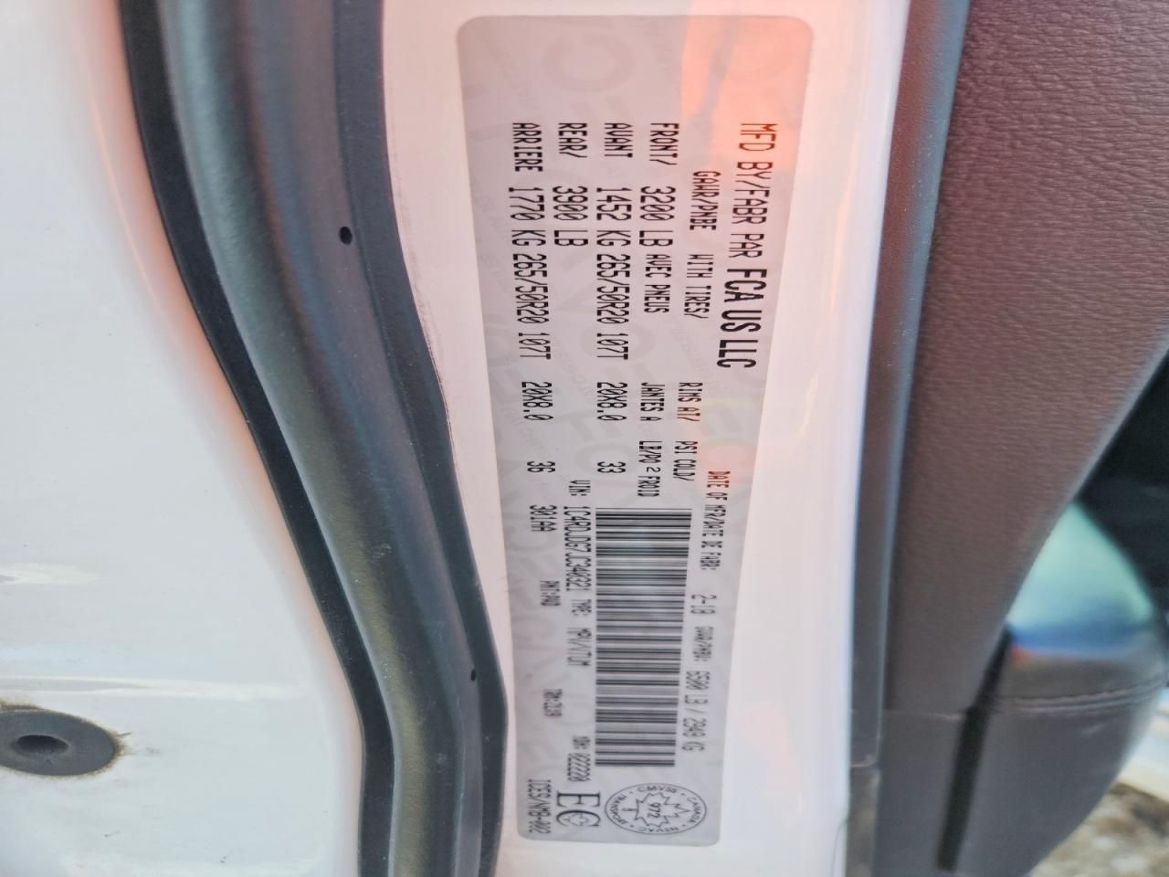 2018 Dodge Durango gt