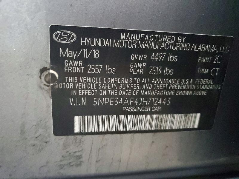 2018 Hyundai Sonata Sport