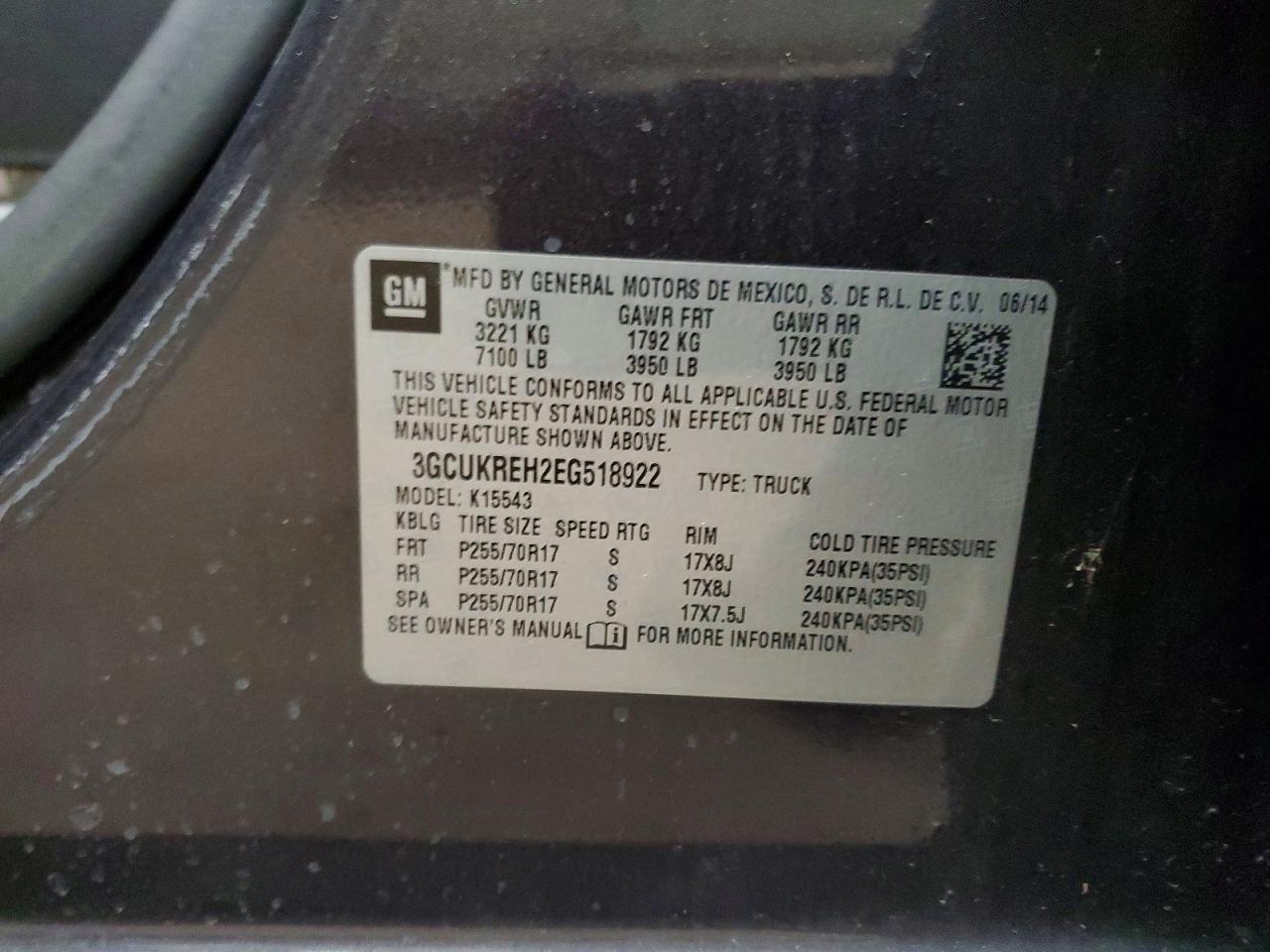 2014 Chevrolet Silverado K1500 LT