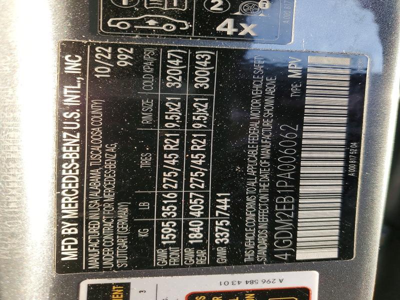 2023 Mercedes-Benz Eqs suv 450 4matic