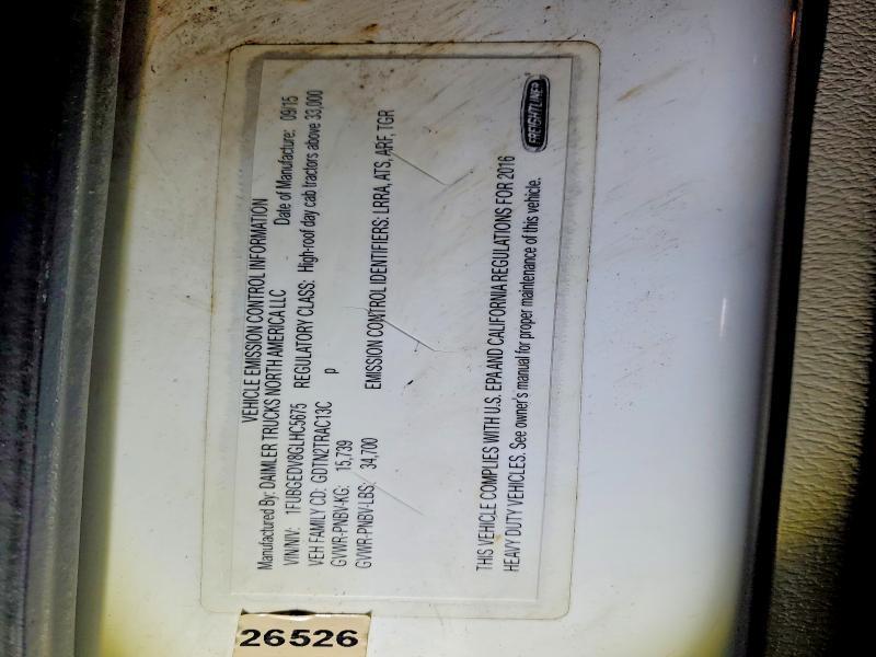 2016 Freightliner Cascadia 125 Semi Truck